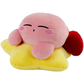 Kirby Warpstar Mega Plyšák Spící Kirby na hvězdičce plyš 38 cm, Club Mocchi Mocchi, W053159