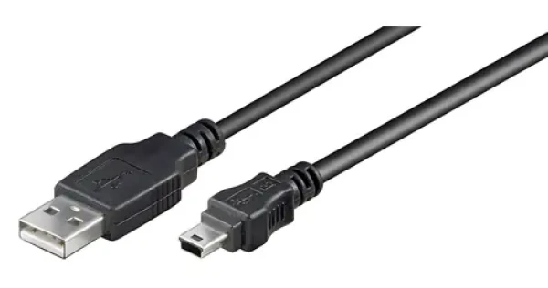 Goobay 50767 / USB kabel / USB 2.0 Hi-Speed / 1,8 m / černá (50767)