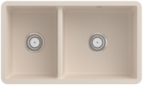 Keramický dřez Villeroy & Boch podstavný Subway 80 U, 338801FU, Ivory 338801FU