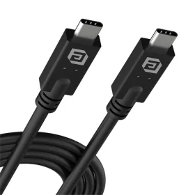 AKASA USB-C (M) - USB-C (M) 1m černá / USB4 / 40Gbps / 240W / PD 3.0 (AK-CBUB67-10BK)