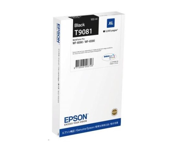 EPSON Ink čer WF-6xxx Ink Cartridge Black XL (5.000 str.) EDF_1188023