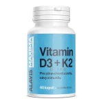 ALAVIS MAXIMA Vitamin D3 K2, 60 kapslí (V428)
