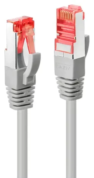 Lindy šedá / Patch kabel / RJ-45 / 5 m (47706)