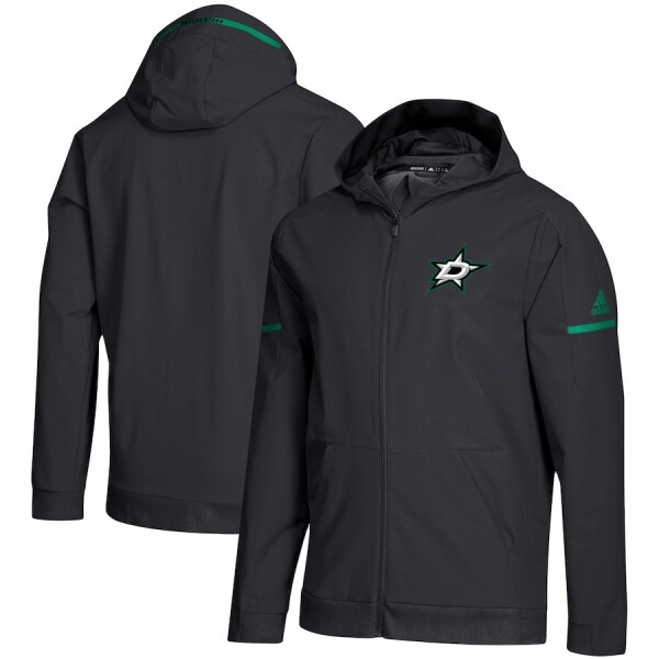 Adidas Pánská Mikina Dallas Stars Squad Woven Full-Zip Hoodie Velikost: S