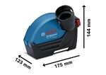 Ochranný kryt pro úhlové brusky Bosch GDE 125 EA-T 1600A003DJ
