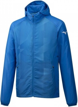 Běžecká bunda Mizuno Printed Hoody Jacket K2GE901024 Velikost textilu: M