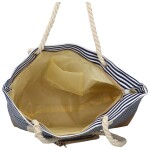 Módní plážová kabelka přes rameno Walura, tmavě modrá