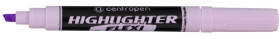 Zvýrazňovač Centropen HIGHLIGHTER FLEXI SOFT 8542 - pastelová fialová