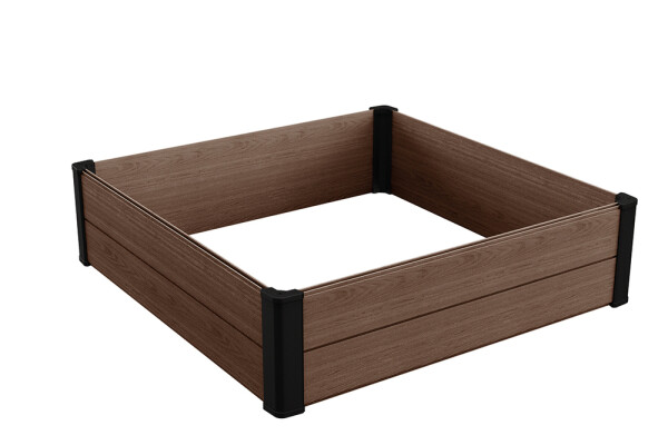 Keter vyvýšený záhon MAPLE SQUARE - hnědý
