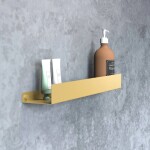 REA - Police do koupelny SF04 60cm gold brush REA-06005