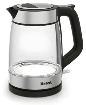 Tefal KI6058 Glass průhledná / Rychlovarná konvice / sklo / 2200 W / 1.7 l (KI6058)