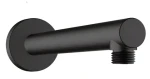 Hansgrohe Vernis Shape 24 cm matná černá / Sprchové rameno / úhel 90° / mosaz / závit G 1/2 (27809670)