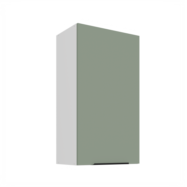 Horní skříňka Aria 50 G-90 1F Barva korpusu: Bílá, Barva dvířek: SA - Aquamarine AFM