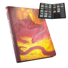 Album na karty Magic: the Gathering Zip-Up 18-Pocket The Hobbit - Smaug's Mox Amber