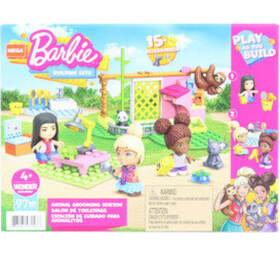 Mega Construx Barbie péče o zvířátka - Mattel