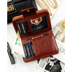 Trendy dámská koženková peněženka Peterson Geza, hnědá