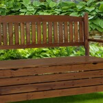Tempo Kondela Zahradní lavice Amula s úložným prostorem, hnědá - 150 cm