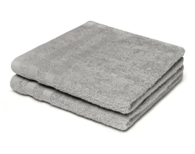 Ručník Miami 50x100 cm, stříbrný