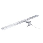 Mereo Led koupelnové osvětlení nad zrcadlo, stříbrné, 60 cm, 12 W, 780lm, 4000K, IP44, 230V CN700G60