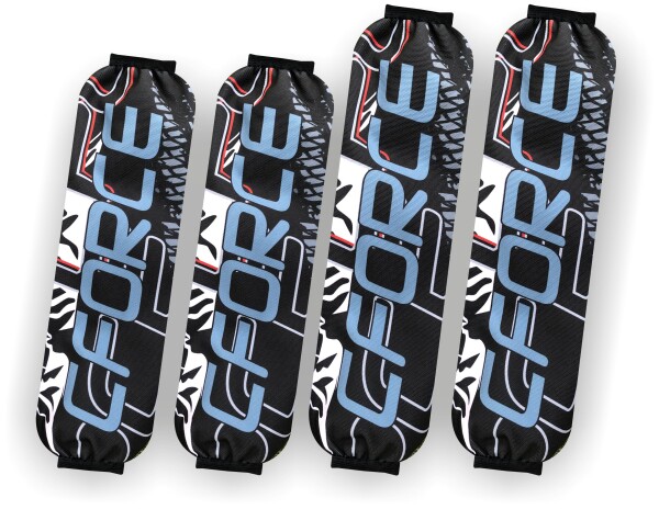 XATX Potahy tlumičů na CFMOTO Gladiator X850/X1000 G3 Barva: Šedá