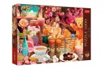 Puzzle Premium Plus - Čajový čas: Všechny pěkné věci 1000 dílků 68,3x48cm v krabici 40x27x6cm