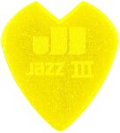 Dunlop Kirk Hammett Jazz III Yellow Glitter,