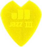 Dunlop Kirk Hammett Jazz III Yellow Glitter,