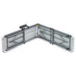 Lavice campingová, skládací, s madlem pro snadné přenášení