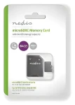 Nedis microSDXC 64 GB / Paměťová karta / UHS-I / čtení: 100 MB/s / zápis: 45 MB/s / vč. adaptéru SD (MMSD64100BK)