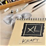 Skicák Canson XL Kraft A4 90g 60 listů