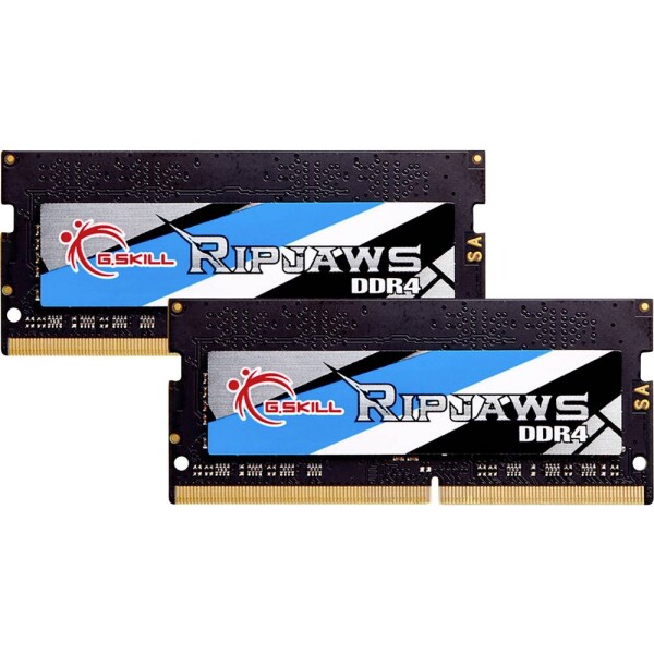 G.Skill Ripjaws Sada RAM pamětí pro notebooky DDR4 16 GB 2 x 8 GB 2400 MHz 260pin SO-DIMM CL16-16-16-39 F4-2400C16D-16GRS