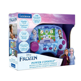Lexibook česko-anglická vzdělávací herní konzole Frozen 100 aktivit - Alltoys Lexibook