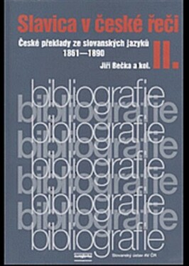 Slavica v české řeči II - kolektiv autorů
