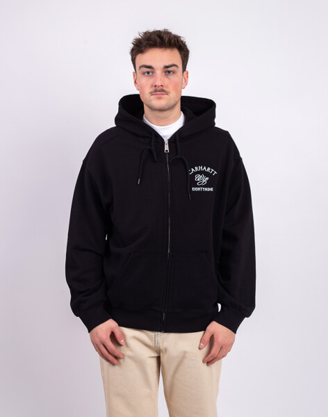 Carhartt WIP Hooded Eightynine Sweat Jacket Black XL