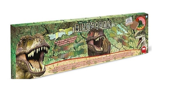 Razítka Dinosaurus, felt-tip pens box