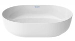 DURAVIT - Luv Umyvadlo na desku, 50x35 cm, bez přepadu, bílá 0379500000