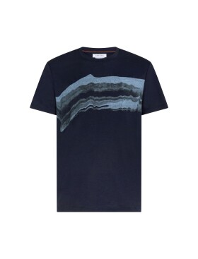 ICEBREAKER Mens Merino 150 Tech Lite SS Tee Getaway, Midnight Navy velikost: L