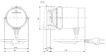 Grundfos COMFORT 15-14 B T 230V, 80mm, Rp1/2" 93093854 S regulací teploty