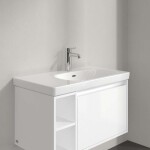 VILLEROY & BOCH - Skyla Umyvadlo, 80x46 cm, s přepadem, otvor pro baterii, alpská bílá 5A52R101