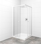 Sprchový kout čtverec 90x90 cm SAT Project SIKOMUQ90CH0 SIKOMUQ90CH0