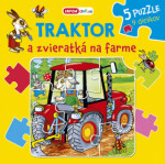 Traktor zvieratká na farme