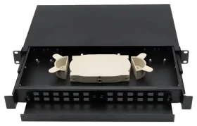 XtendLan 19" optický rozvaděč / Optický rozvaděč / 24x SC simplex / 24x LC duplex / 2x kazeta pro 12 svárů / výsuvný (ORP33-24A-SC)