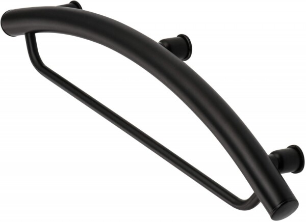 DEANTE - Vital černá - Nástěnná madla, místo na ručník - 2v1 NIV_B41H