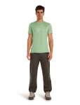 ICEBREAKER Mens Mer 125 Cool-Lite Sphere SS Tee Across, Seaglass velikost: M
