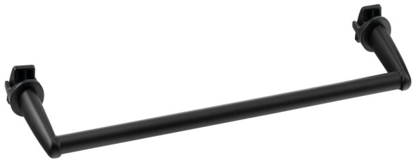 AQUALINE - Sušák ručníků na otopná tělesa 36cm rovný, černá mat IDR-40B