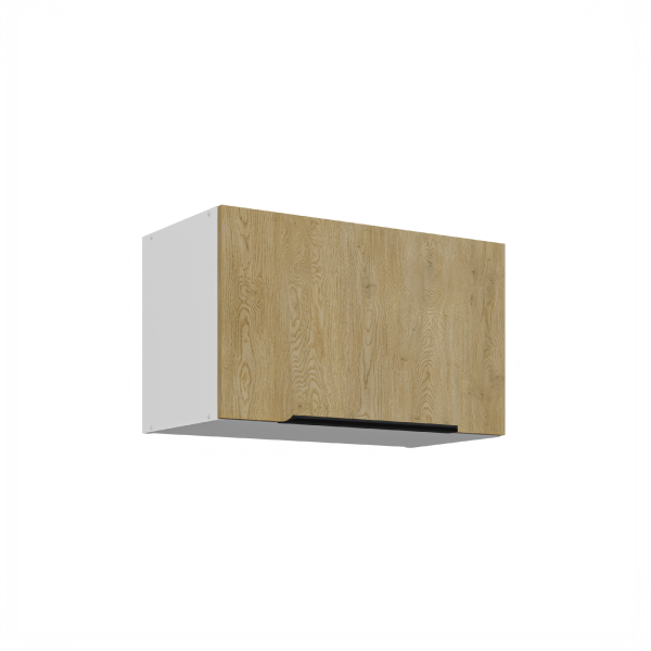 Horní skříňka nad digestoř Cremona 60 GU-36 1F Barva korpusu: Bílá, Barva dvířek: Dub Cremona