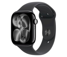 Apple Watch Series 11 GPS + Cellular 46mm Jet Black Aluminium Case with Black Sport Band - M/L EDF_1218877