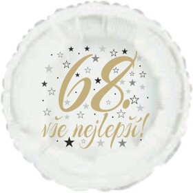 68. narozeniny balónek kruh Balonky.cz 68. narozeniny balónek kruh Balonky.cz