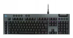 Logitech G915 X WIRED černá / Herní klávesnice / ESP layout / USB / RGB Lightsync (920-012943)