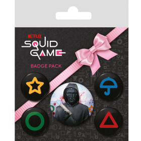 Set odznaků Squid games - EPEE